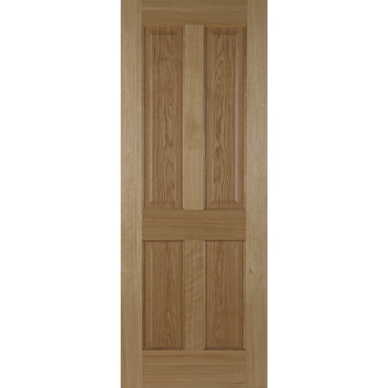 4 Oak Classic Panel Door Pre-finished