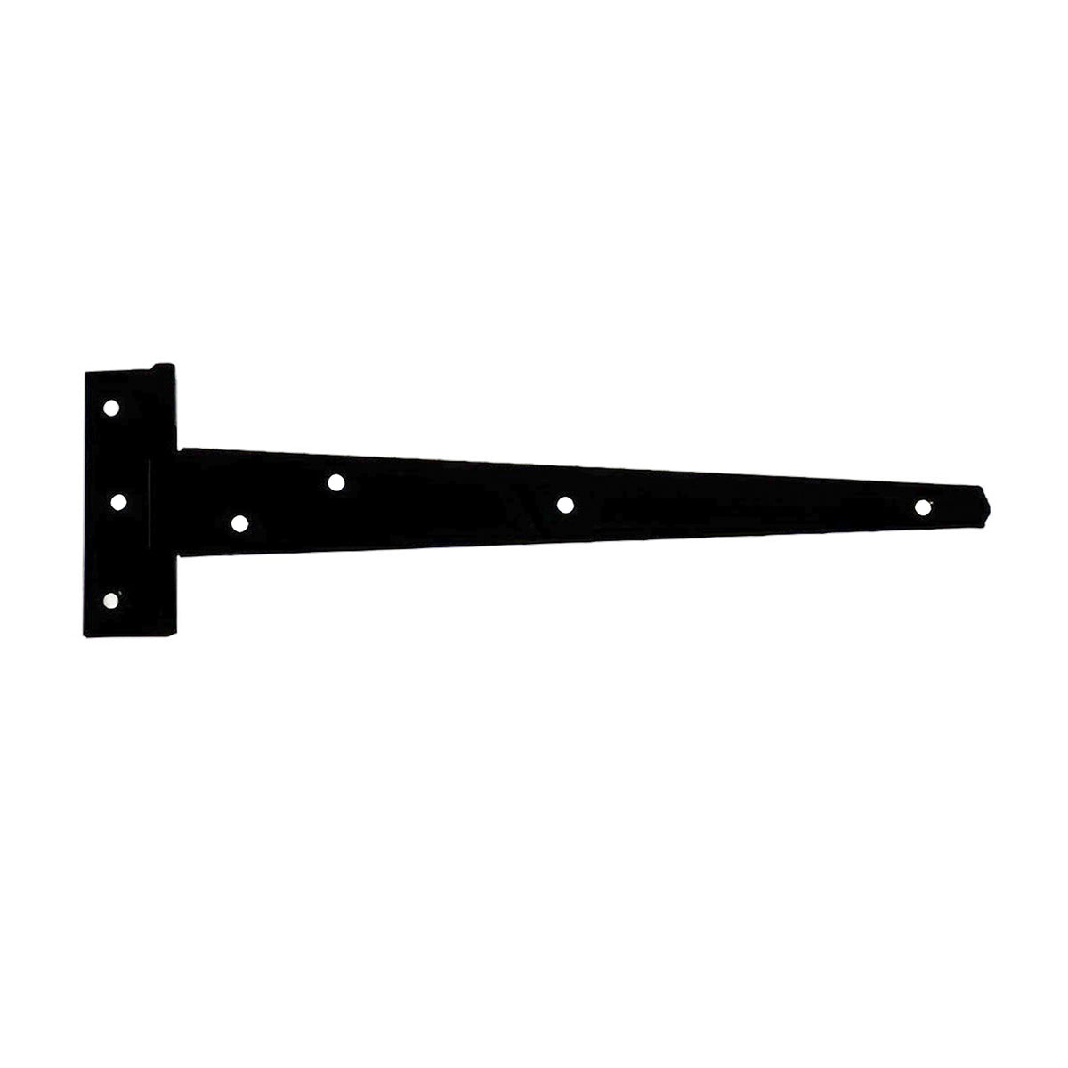 Iron Tee Hinge - Standard 10" - 250mm Black
