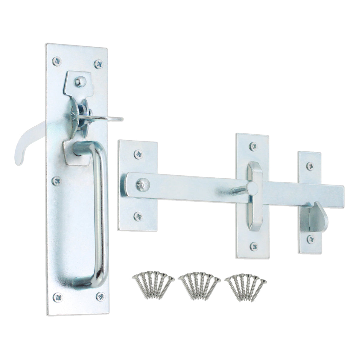 Iron Suffolk Latch Zinc