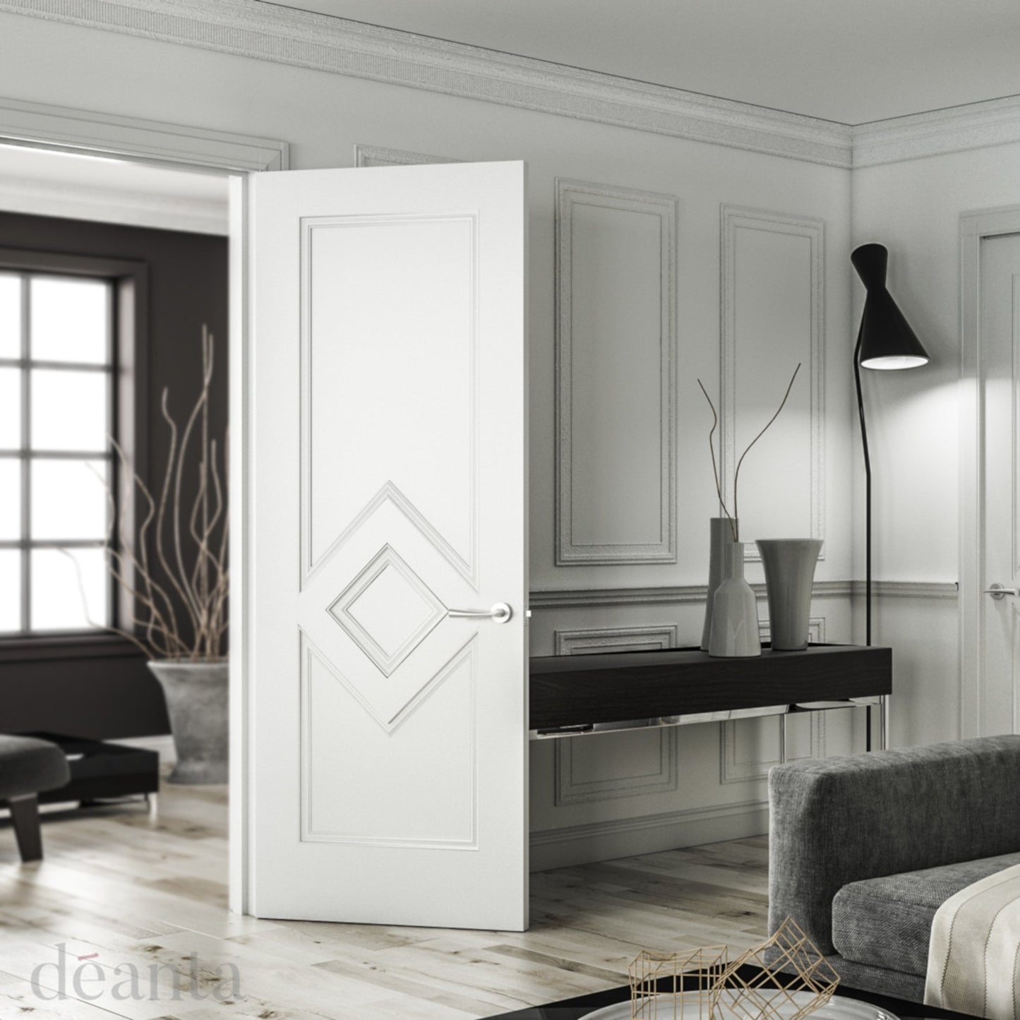 Ascot White Primed Deanta Internal door life