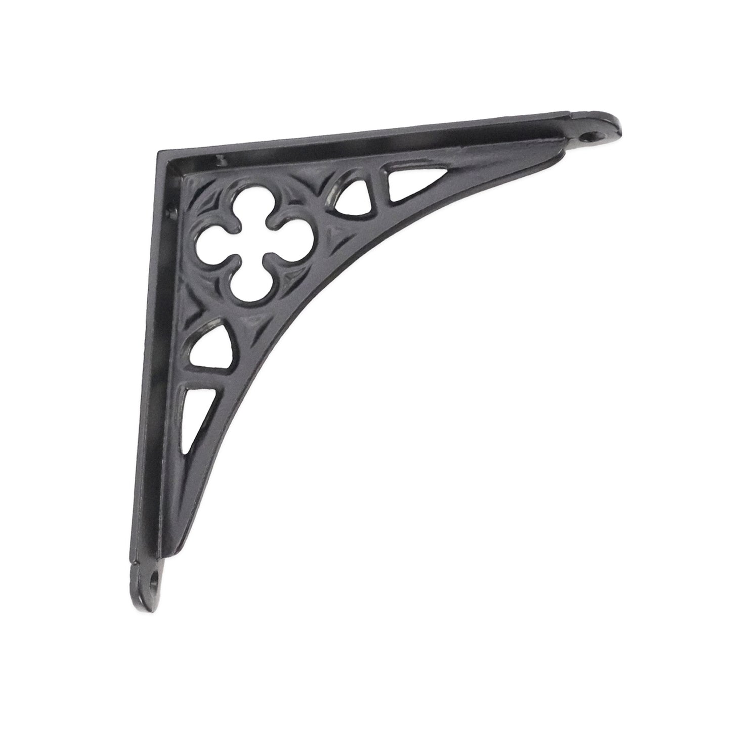 Victorian Gothic Shelf Bracket Black (Sold in Pairs)