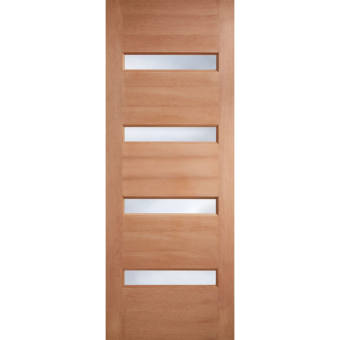 Balham Frosted Double Glazed Hardwood M&T