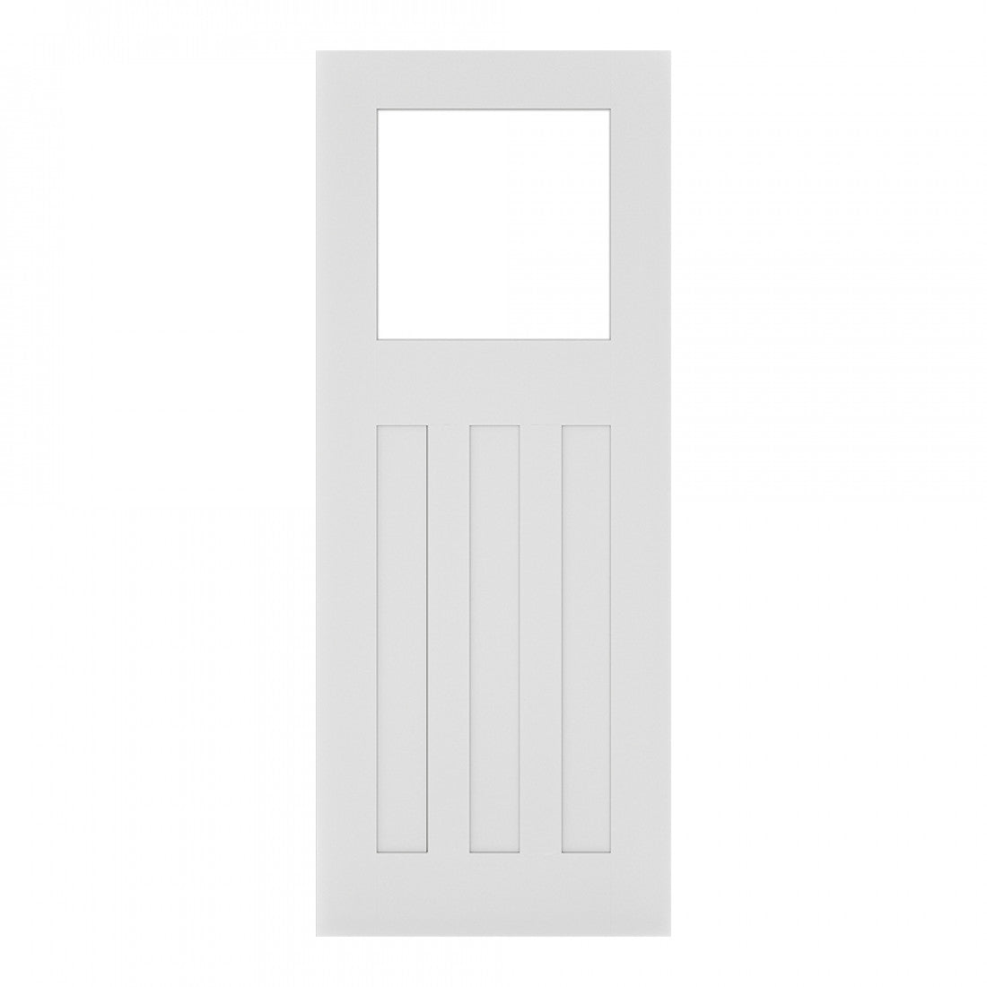 Cambridge White Primed Glazed Internal Door