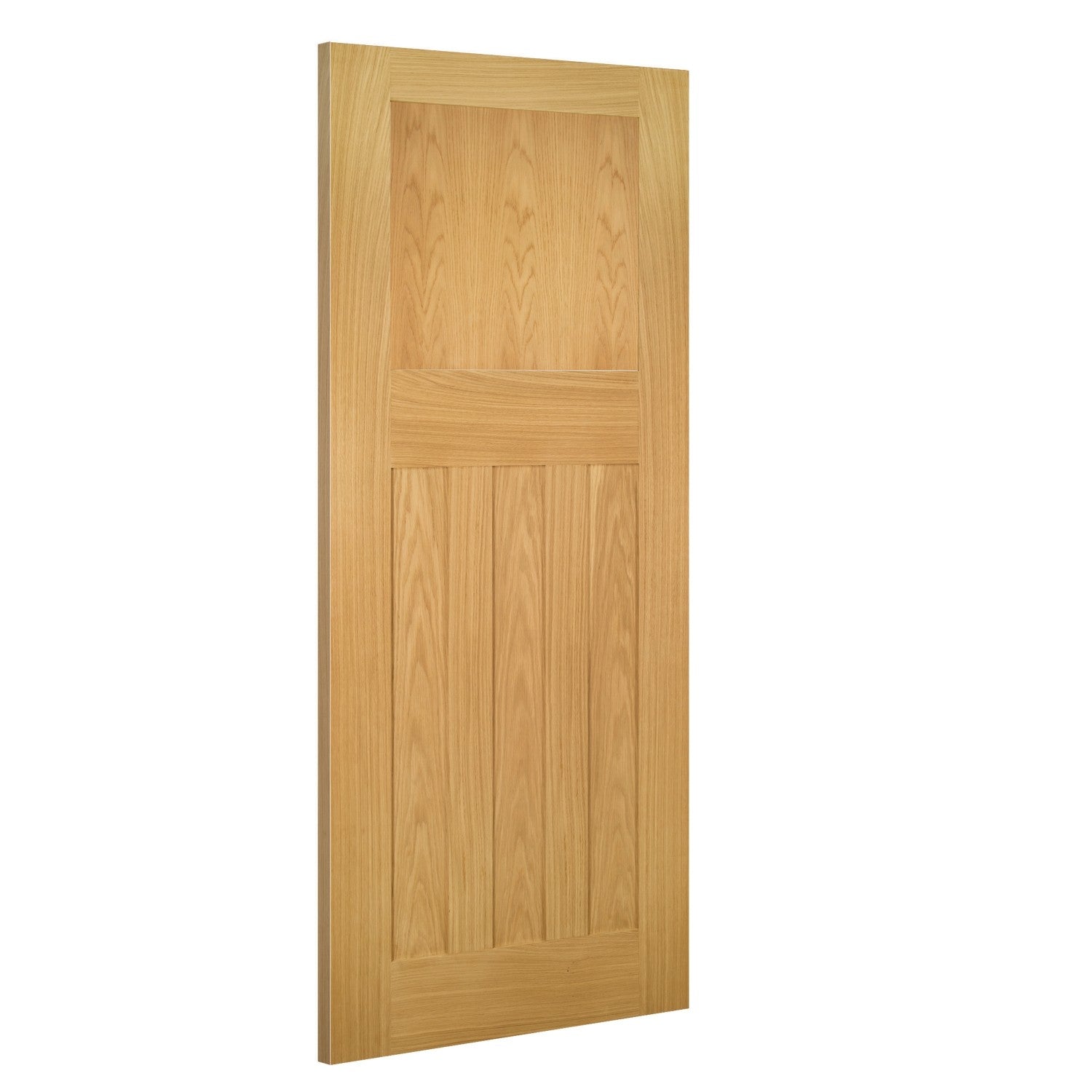 Cambridge Unfinished Interior Oak internal door Deanta