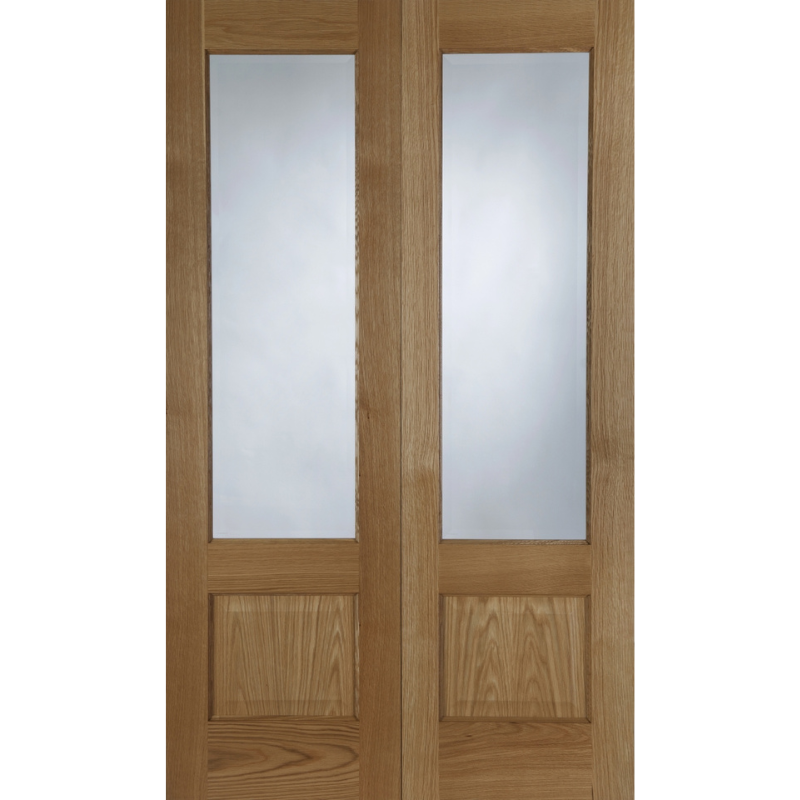 Chiswick Rebated Pair Oak Internal Door