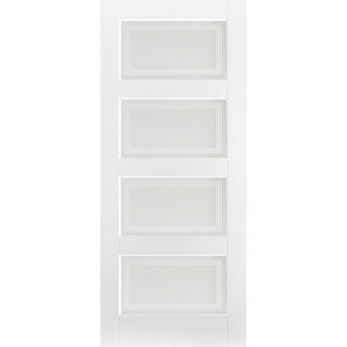 Contemporary 4L Primed White