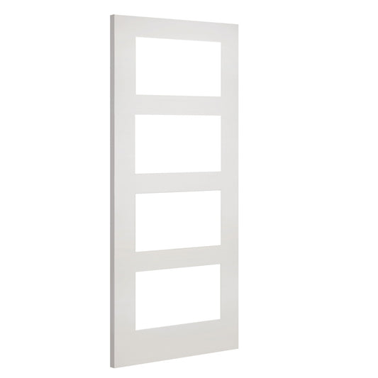 Coventry White Primed Clear Glazed