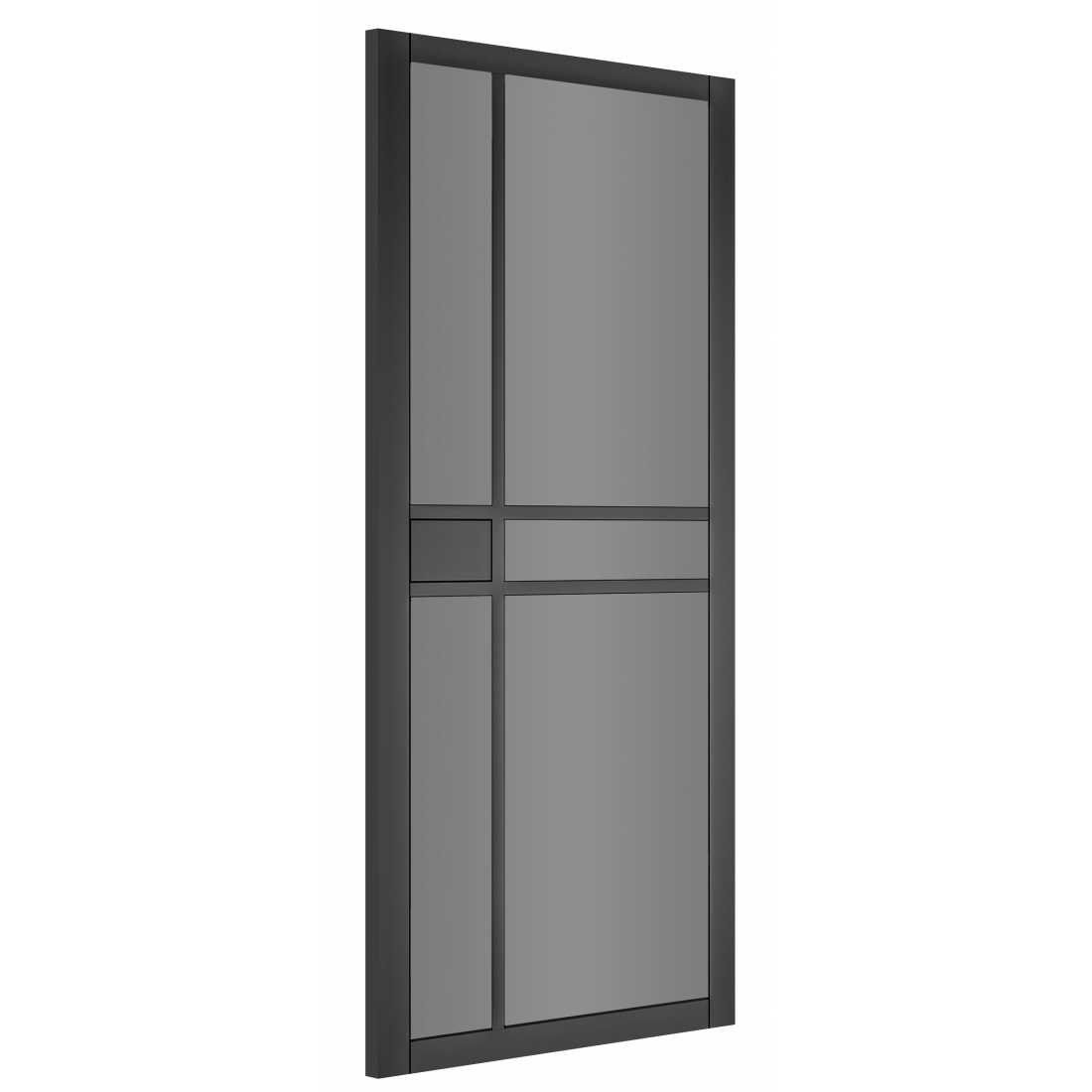 Dalston Black Prefinished Tinted Glaze Internal Door