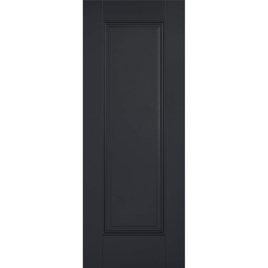 Eindhoven Primed Plus Black Fire Door