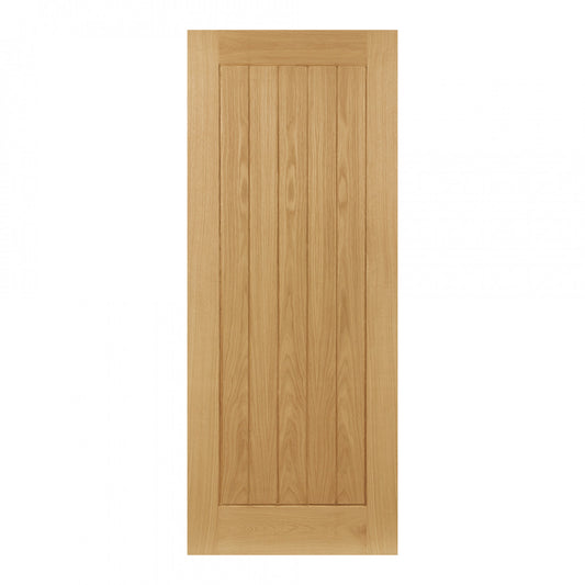 Ely Unfinished Oak internal door Deanta