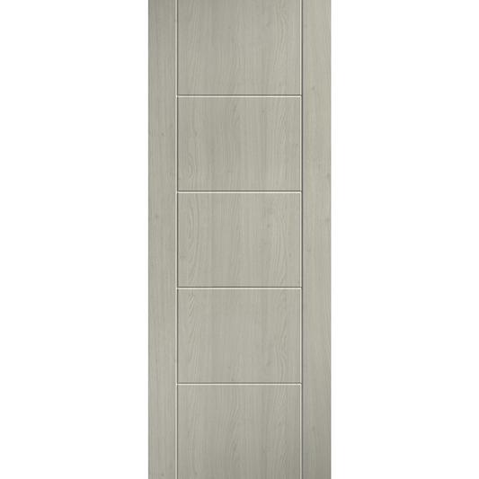 Laminate Ladder Pre-finished Light Grey Fire Door