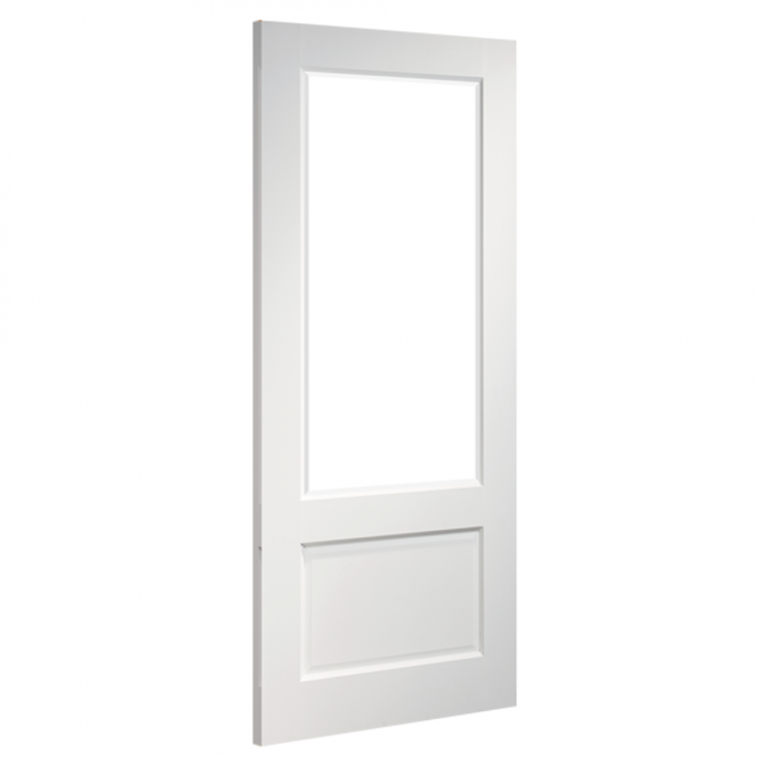 Madison White Primed Bevelled Glazed Internal Door