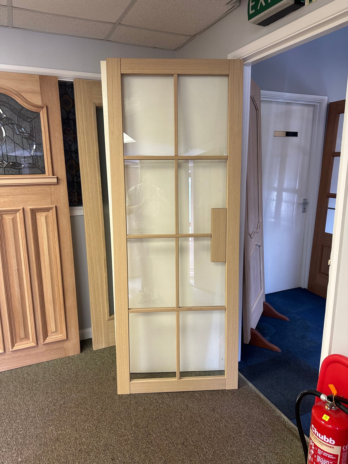 Malvern Oak Interior Door Showroom