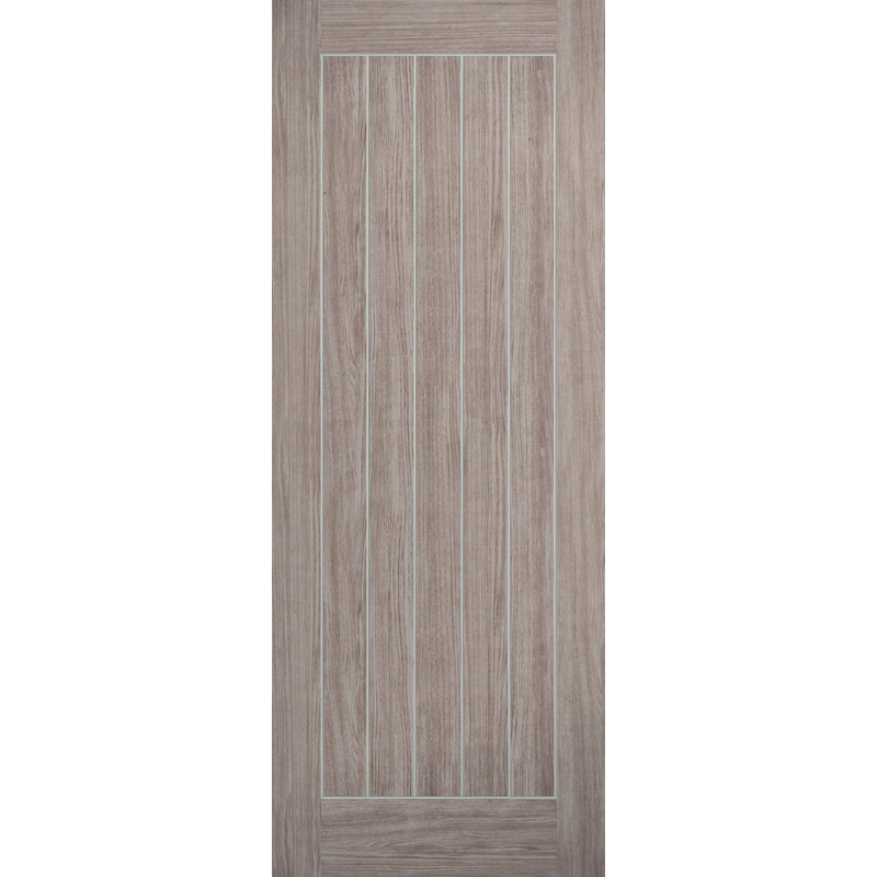 Mexicano Laminate Pre-finished Light Grey Laminate Fire Door