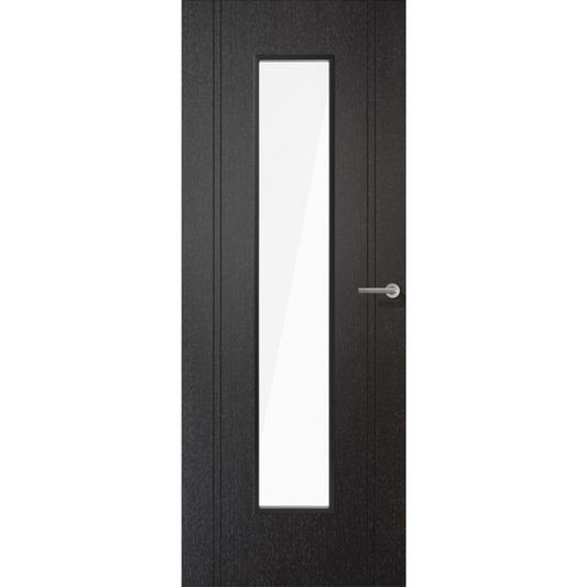 Monaco Laminate Glazed Pre-finished Black Laminate