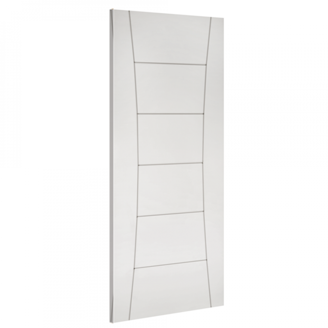 Pamplona White Primed Internal door 3d