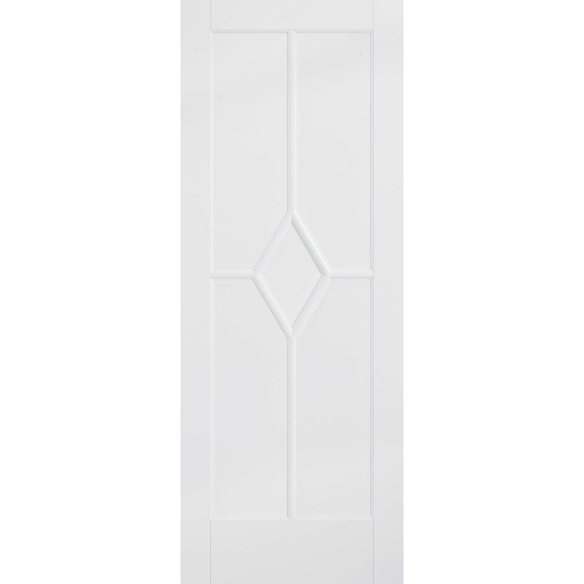 Reims 5P Primed White Fire Door