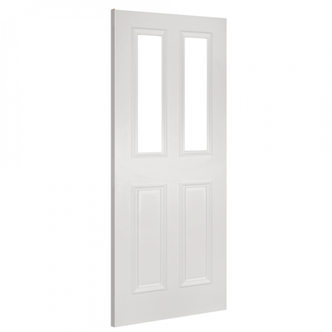 Rochester White Primed Glazed Internal Door 3d