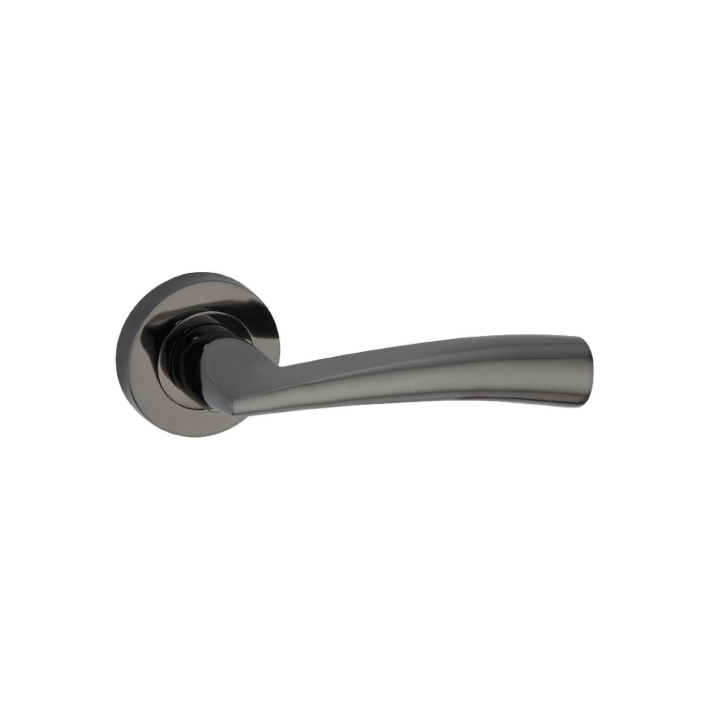 Lego Lever Door Handle Black Nickel