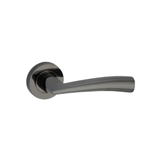 Lego Lever Door Handle Black Nickel