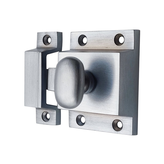 Cupboard Catch Satin Chrome