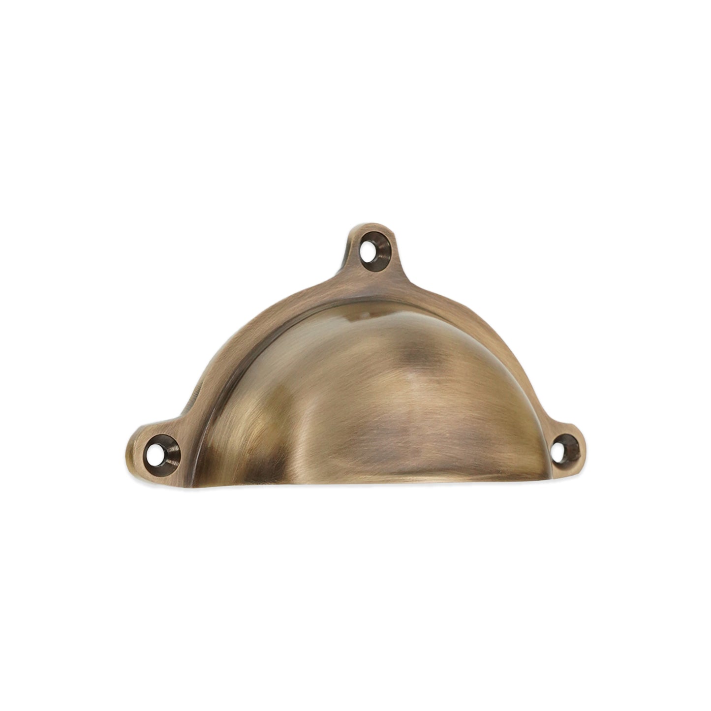 Cottage Cup Pull Antique Brass