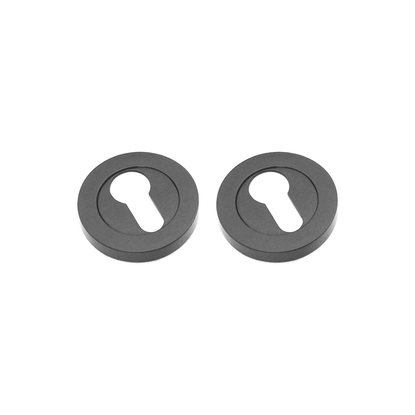 Euro Profile Escutcheon Matt Black