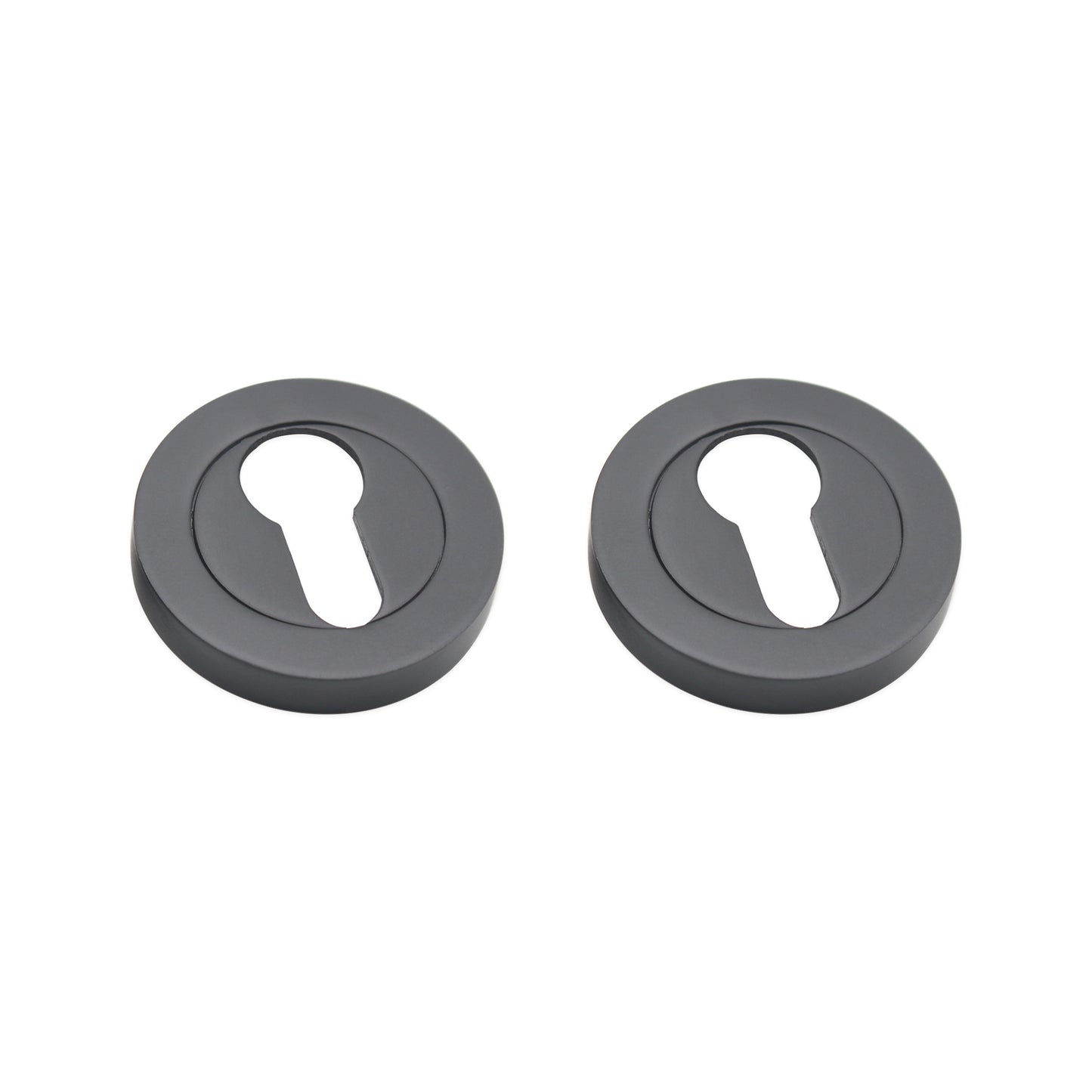 Euro Profile Escutcheon Gunmetal Grey