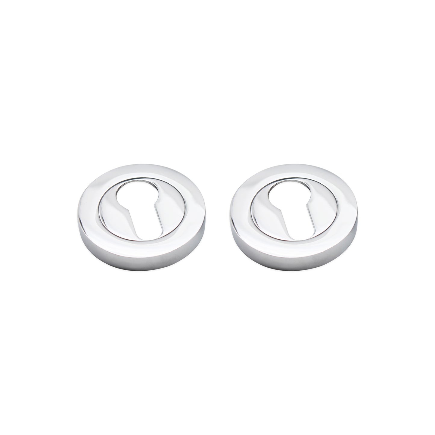 Euro Profile Escutcheon Polished Chrome