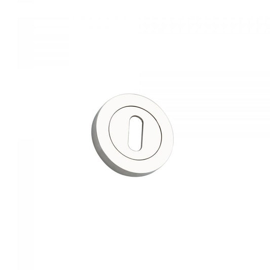 Oval Standard Escutcheon Polished Nickel