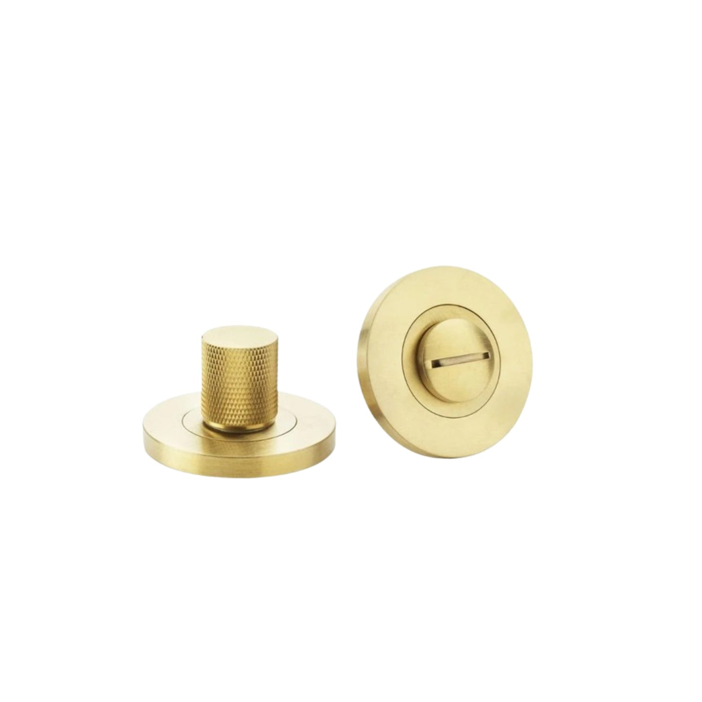 Connaught Knurled Turn & Release Satin Brass