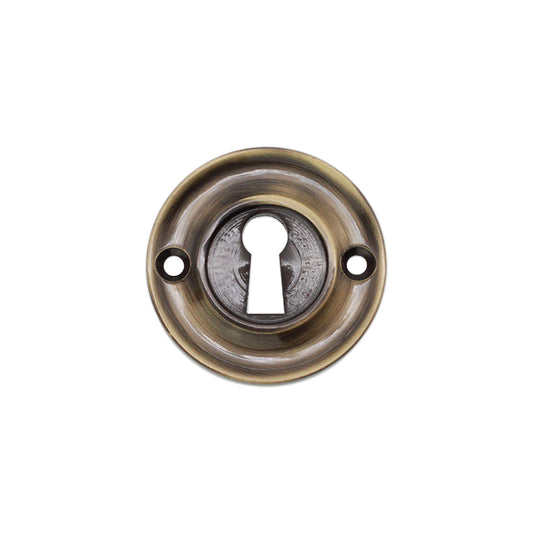 Slimline Standard Escutcheon Antique Brass