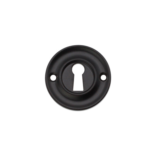 Slimline Standard Escutcheon Matt Black