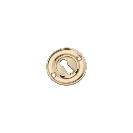 Slimline Standard Escutcheon Polished Brass