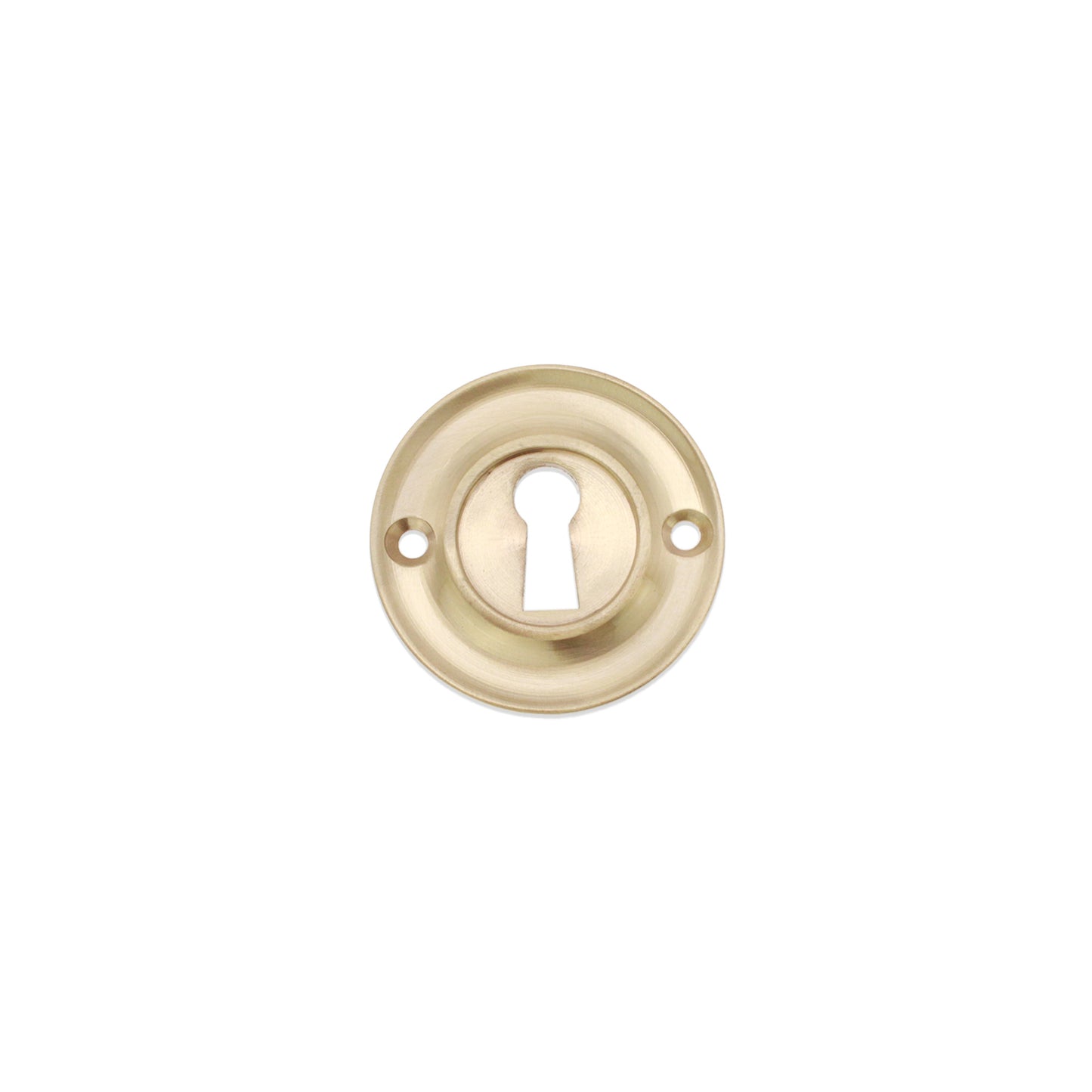 Slimline Standard Escutcheon Satin Brass