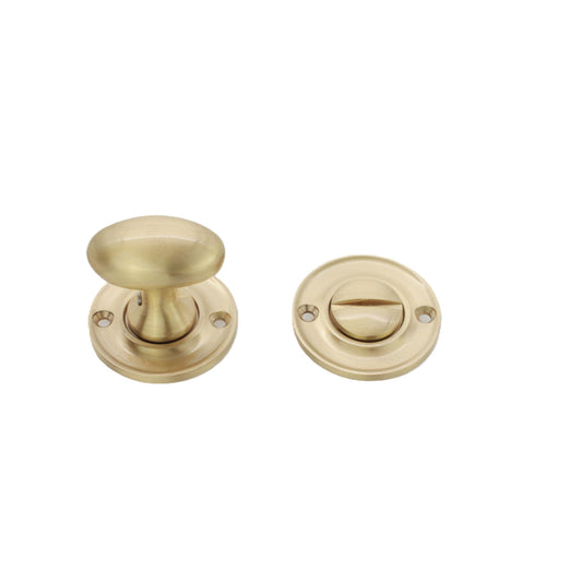 Slimline Turn & Release Satin Brass