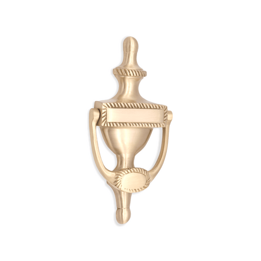 Georgian Door Knocker 150mm Satin Brass