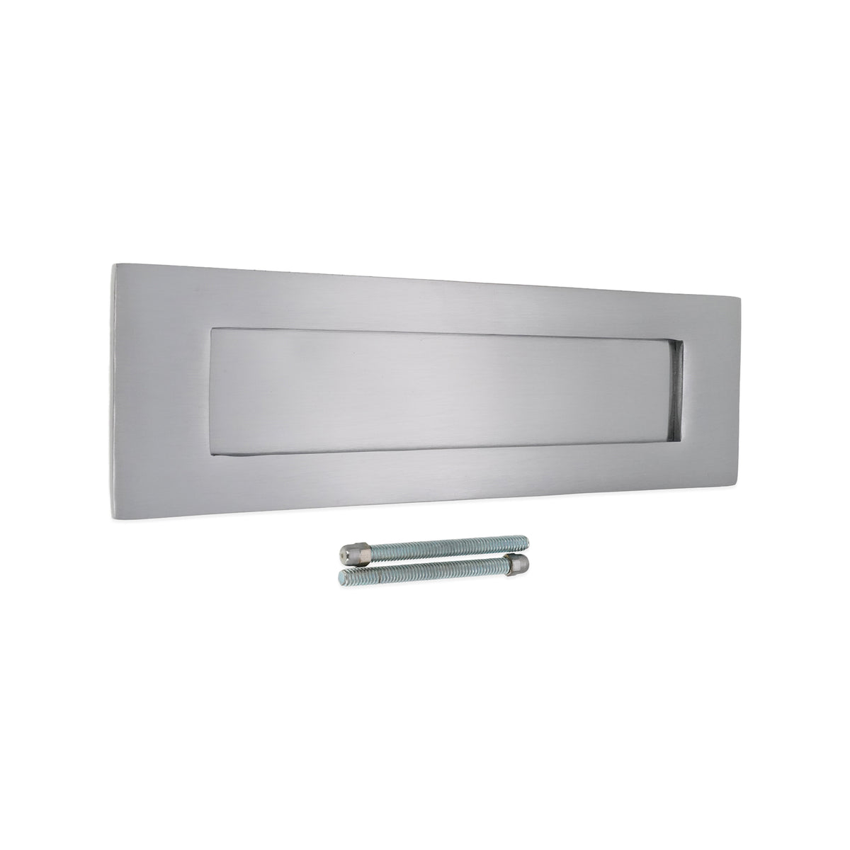 Victorian Letter Plate 250mm Satin Chrome