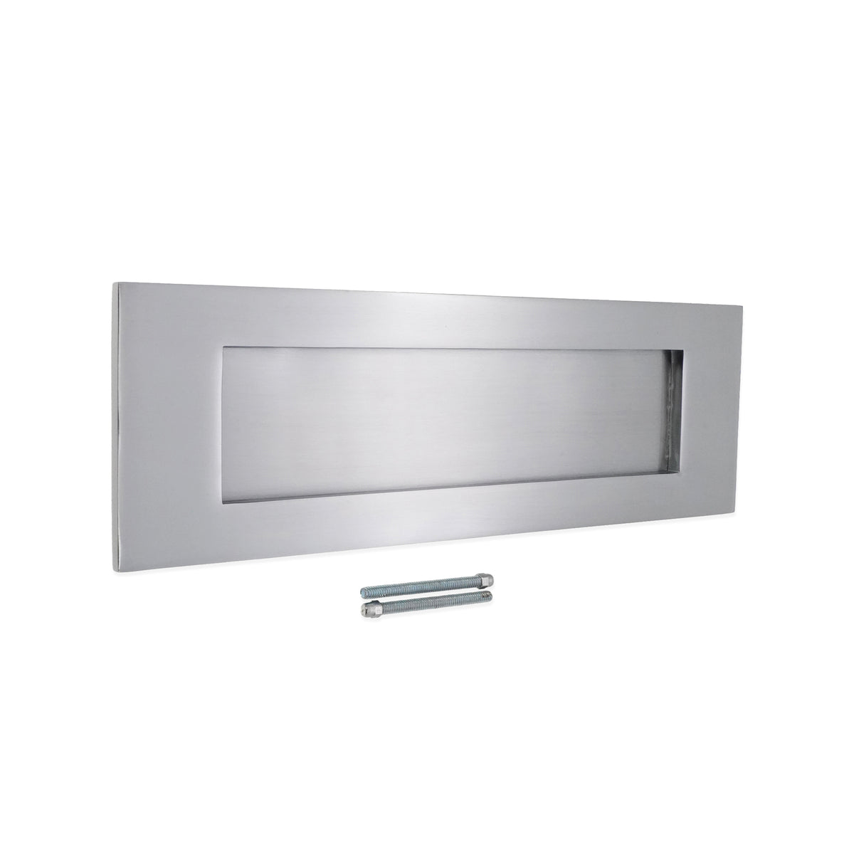 Victorian Letter Plate 300mm Satin Chrome