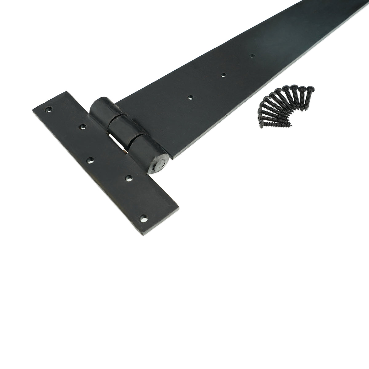 T - Hinges Penny End Beeswax 24" 600mm