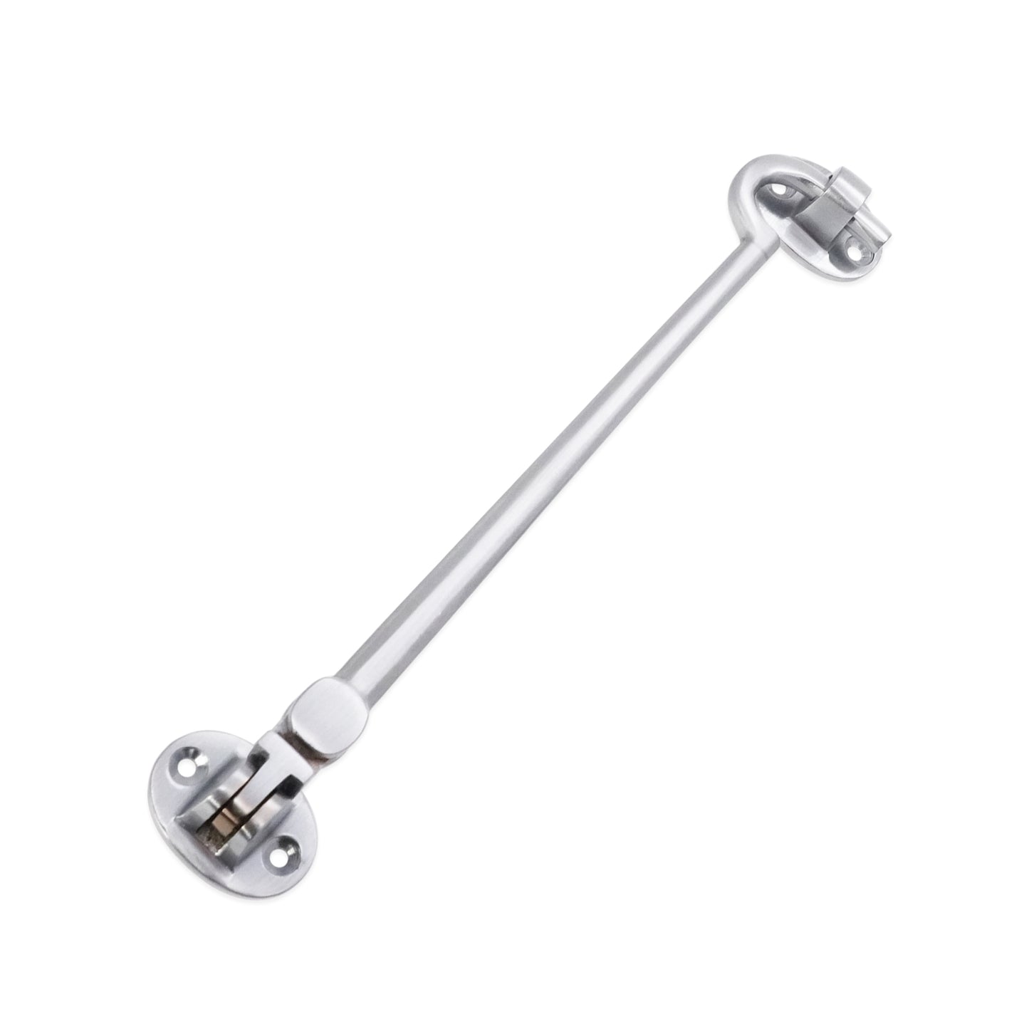Silent Cabin Hook 8" - 200mm Satin Chrome