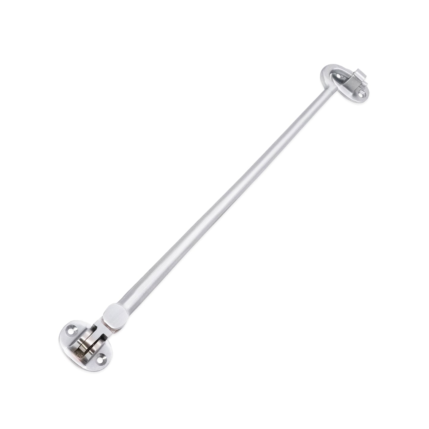 Silent Cabin Hook 12" - 300mm Satin Chrome