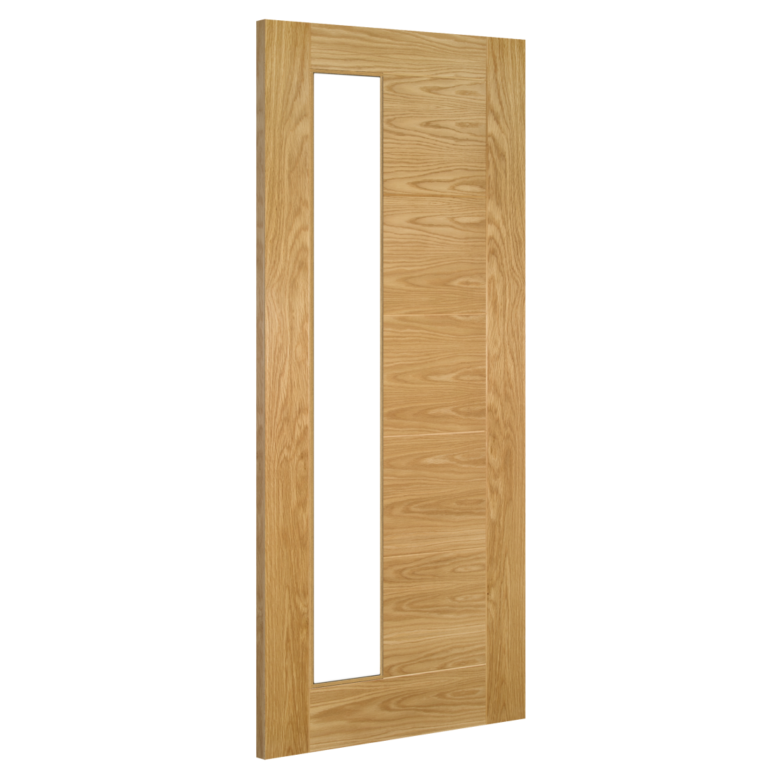 Seville Prefinished Oak Side Lite Glazed FSC Internal Door