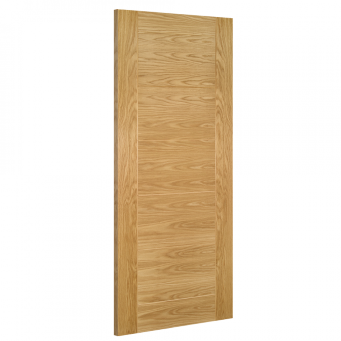 Seville Prefinished Oak internal door Deanta 3d
