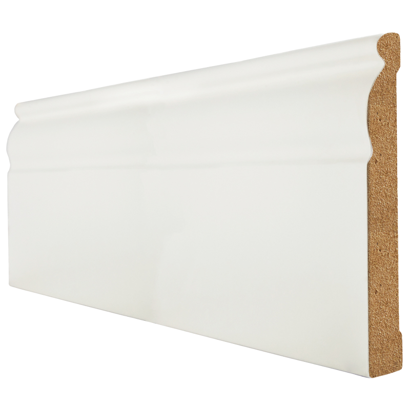 Skirting Primed White Ogee
