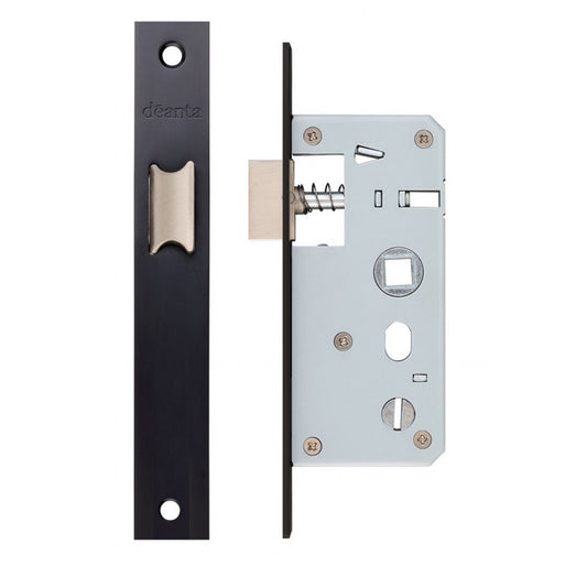 Slim Black Steel Latch