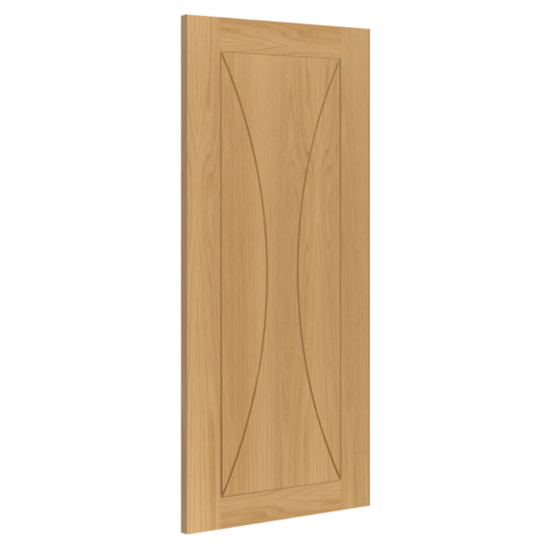 Sorrento Prefinished Oak internal door deanta 3d