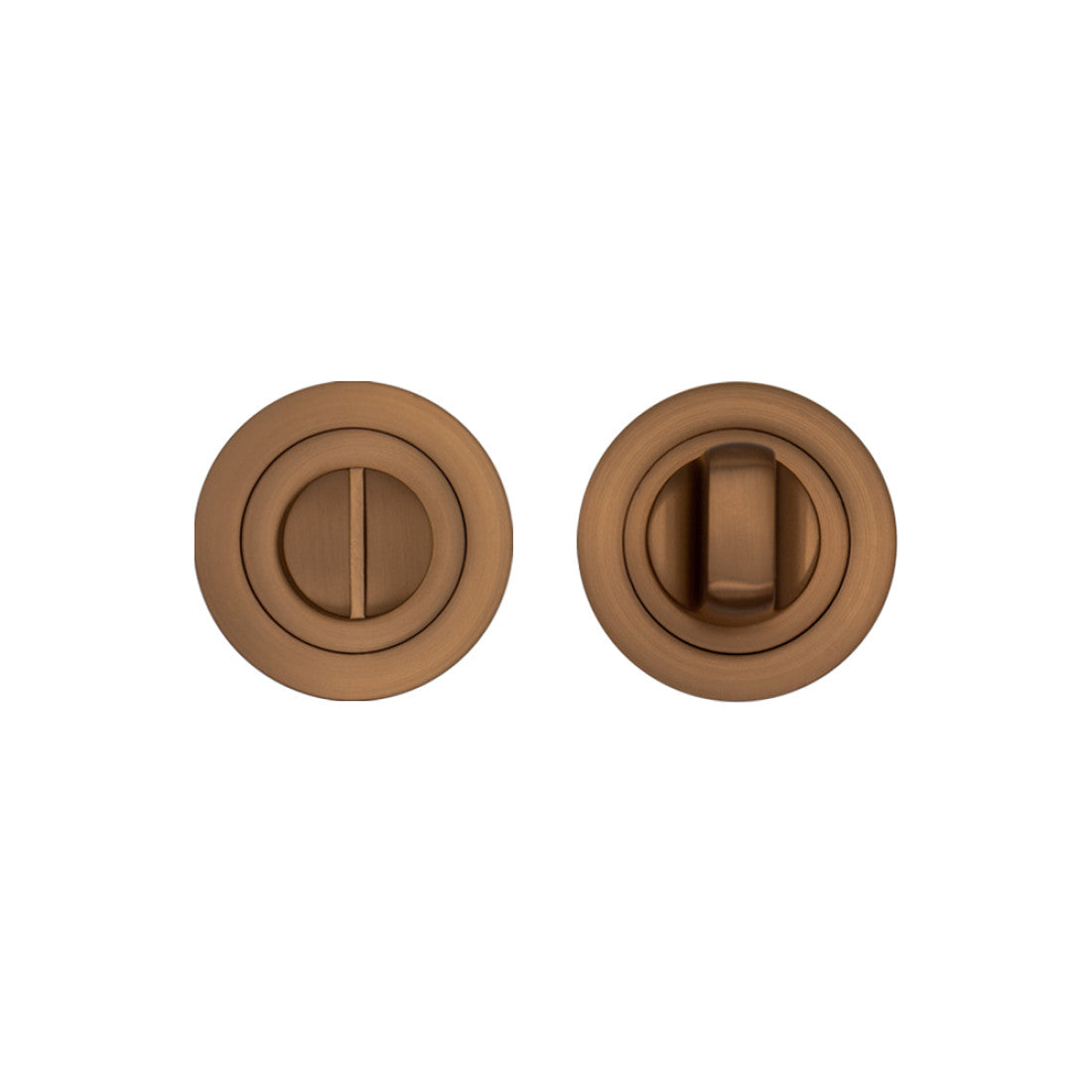 Thumbturn Set Dark Rose Gold