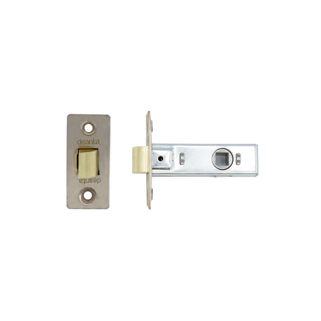 Tubular Latch Satin Nickel Non-Fire Rated
