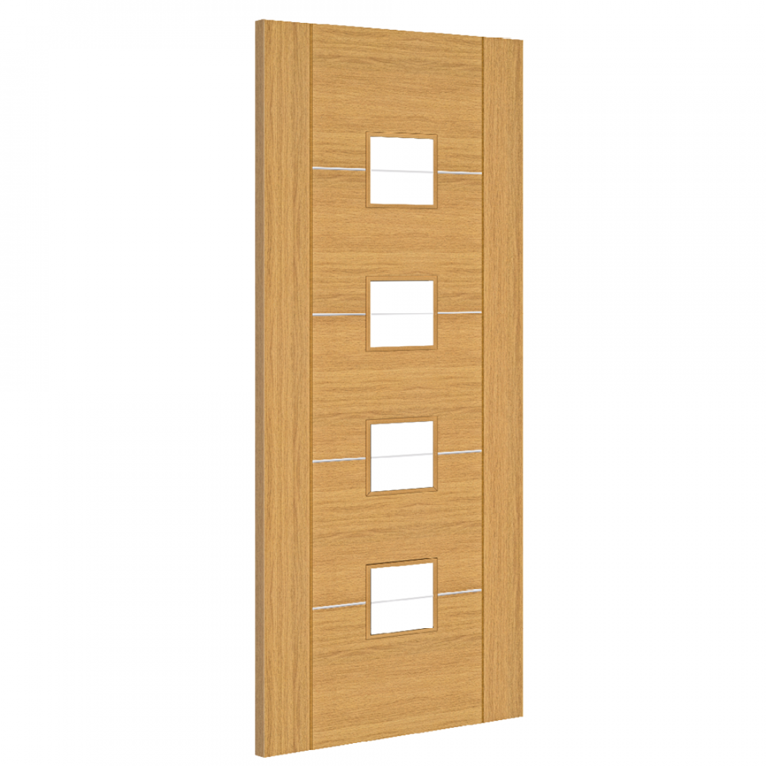 Valencia Prefinished Oak Glazed FSC Internal Door